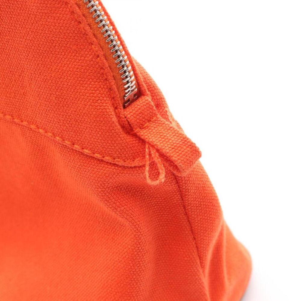 Hermes Canvas Leather Bolide Pouch MM - Picture 4 of 5
